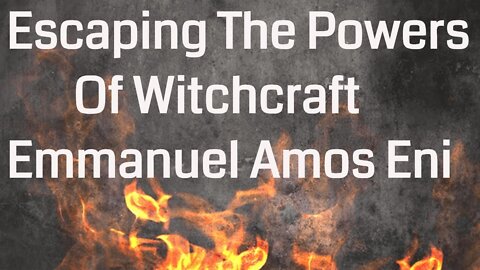 Emmanuel Eni Audio Book With Texts - Chapter 1 | Delivered from the powers of darkness