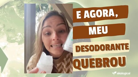 SEU DESODORANTE CRISTAL STICK QUEBROU? NÃO JOGUE FORA!😵‍💫