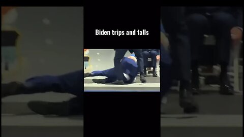 #President #Biden #trips and #falls