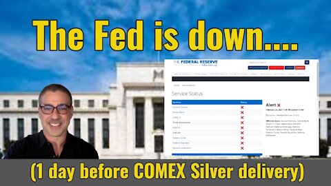 The Fed is down...