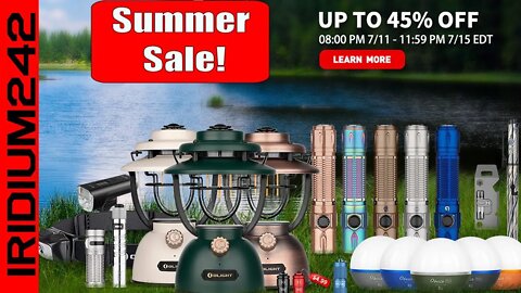 Olight Summer Sale Up To 35% Off July 11 - 15th