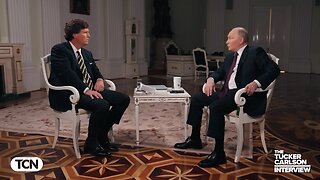 Tucker Carlson interviews Vladimir Putin in Moscow, Russia. February 6th, 2024.