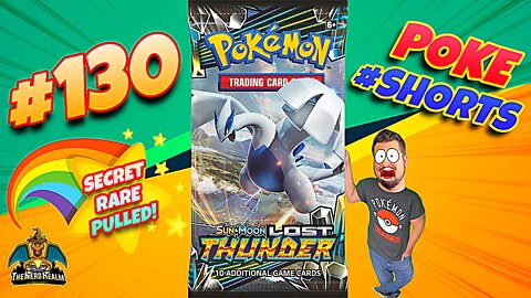 ⭐Secret Rare Pulled!⭐ Poke #Shorts #130 | Lost Thunder | Pokemon Cards Opening