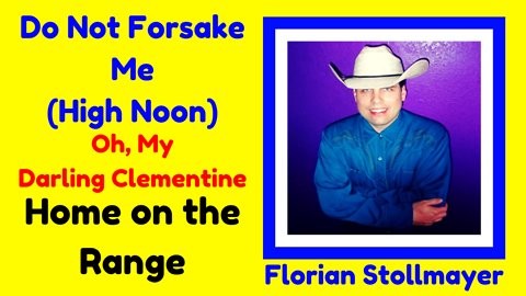 Florian Stollmayer Lyric Tenor sings Western Ballads (High Noon, Home on the Range...)