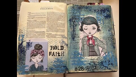 Let's Bible Journal Philemon (from Lovely Lavender Wishes)