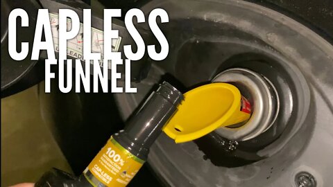 HOW TO ADD CLEANER TO CAPLESS GAS TANK