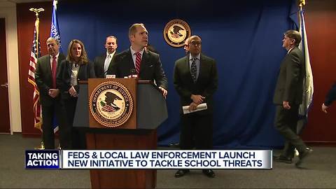 Local, state & feds introduce new initiative to address school threats