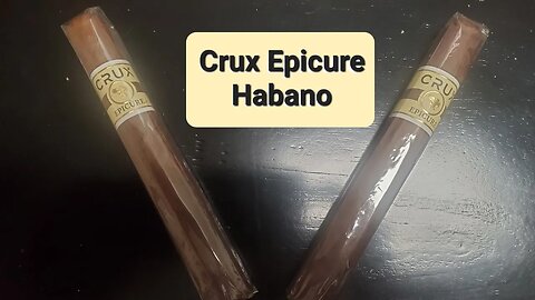Crux Epicure Habano cigar review