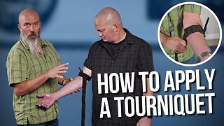 Learn How to SAVE A LIFE // Tourniquet Application - Stop the Bleed