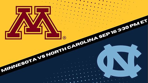 North Carolina vs Minnesota Prediction and Picks {Football Best Bet 9-16-23}