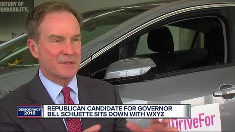 Republican candidate for governor Bill Schuette sits down with Action News