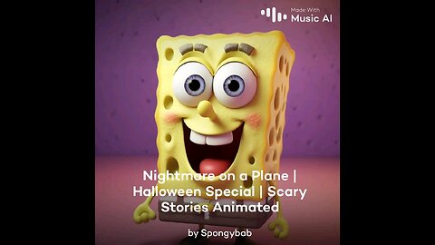✈️ SpongeBob Tells Scary Stories: Nightmare on a Plane! 👻🍍