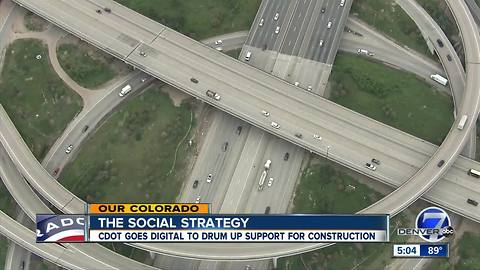 CDOT turning to social media to look for support, new funding sources for priority projects