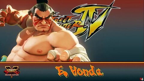 Street Fighter V Arcade Edition: Street Fighter 4 - E. Honda