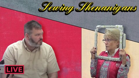 Becky Does Sashing With Her Luminaire 3! Sewing Shenanigans Live With Becky & Brent!