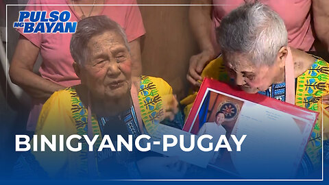 100 anyos na lola, kinilala at binigyang-pugay ng Pasay City LGU