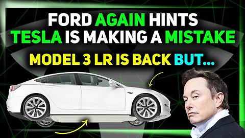 What Is Tesla Doing With the Model 3? / Ford Earnings Call: A "Worrying Trend" ⚡️