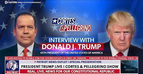 Steve Cortes Interviews President Trump | 5/25/2021
