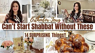 😲Orthodox Jews Can’t Start Shabbat Without these 14 Surprising Things