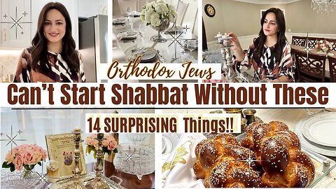 😲Orthodox Jews Can’t Start Shabbat Without these 14 Surprising Things