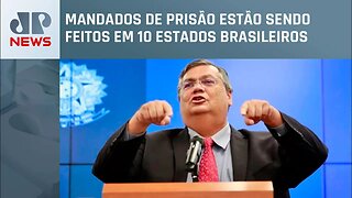 Flávio Dino diz que PF já identificou financiadores de atos em Brasília