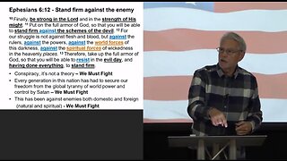 Why We Fight – Part 2 - Good Doesn't Tolerate Evil – James Trivette – 12.8.2022