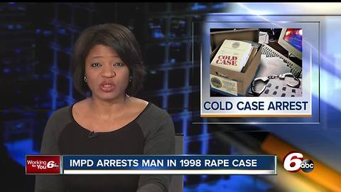 Cold case investigators use DNA to help crack 20-year-old rape case, arrest possible suspect