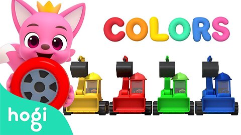 Learn Colors with Colorful Cars｜Hogi's Garage｜Car Repair｜Colors for Kids｜Hogi Colors