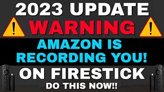 FIRESTICK WARNING! YOU NEED TO STOP THIS!!!! 2023 UPDATE