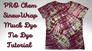 Tie-Dye Designs: Sinew Wrap Muck Ice Dye - PRO Chem