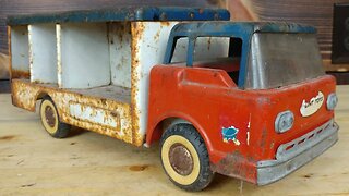 Rusty 1960's Nylint Ford Pepsi Truck Restoration