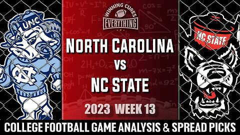 North Carolina vs NC State Picks & Prediction Against the Spread 2023 College Football Analysis