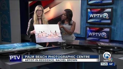 Photographer Rachel Brown at the Palm Beach Photographic Centre