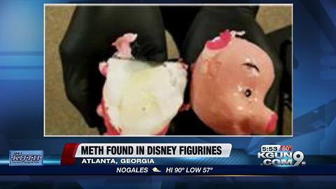 Meth found inside Disney figurines