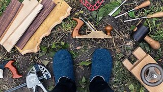 I lost it all so I set up a workshop in the garden