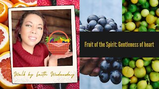 Walk by Faith Wednesday | Fruit of Spirit: Gentleness of Heart