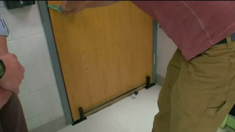 Wisconsin student invents door stopper to protect students