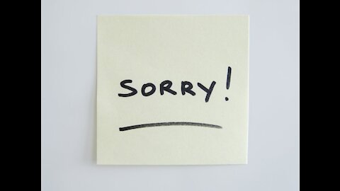 STOP Apologizing!