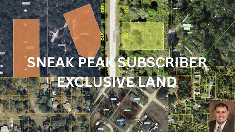EXCLUSIVE SUBSCRIBER ONLY PRE-SALE VACANT LAND DEALS! FLORIDA LAND UNDER $15K!