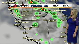 FORECAST: Lower rain chances, hot and humid