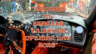 BROWNS VS BENGALS TAILGATE OPENING DAY 2023