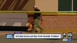 Nothing suspicious found at Peoria Walmart after bomb threat called in