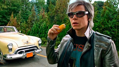 Quicksilver Saves Everyone - Sweet Dreams - X-Men: Apocalypse (2016) Movie Clip HD0