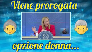 Meloni : In pensione a 62 anni con 41 anni di contributi!