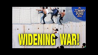 Arabs Scaling Walls To Get Into Israel & Fight!