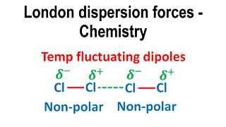 London dispersion forces, intermolecular - Chemistry