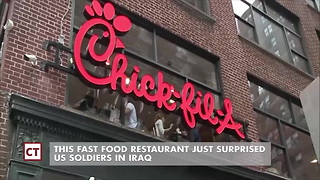 Troops Get Sweet Treat From Chick-fil-a Weeks After Letter