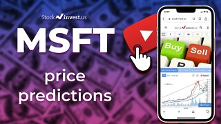MSFT Price Predictions - Microsoft Stock Analysis for Monday, November 7th 2022