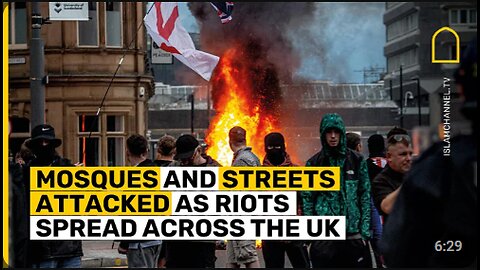 Anti-immigration protesters RISE UP in The UK!