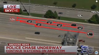 🚨Lunch Hour 🚔🚘Police Pursuit Across Houston